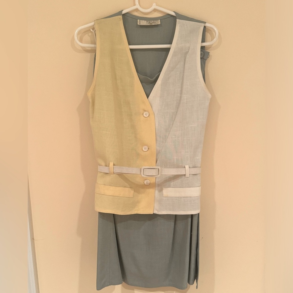 Vintage Nina Ricci skirt set